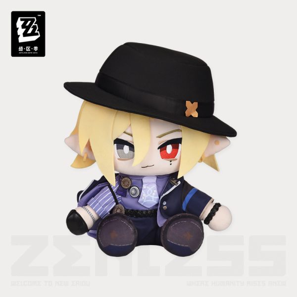 Zenless Zone Zero Hugo Vlad XL 35cm Sitting Plushie [Pre-order] (Dec 2026) — image 5