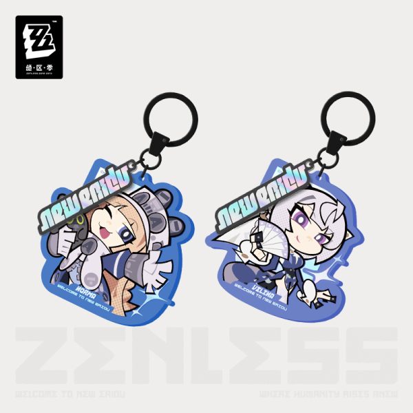 Zenless Zone Zero Ridu Series External Strategy Department Chibi Keychain | Zenlesszonezero.toys