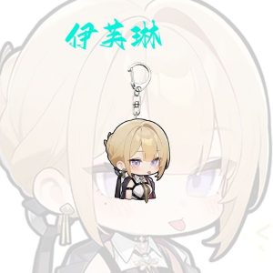ZZZ Evelynn Cute Chibi Acrylic Keychain Pack | Premium Zenless Zone Zero Emoji Expression Charm