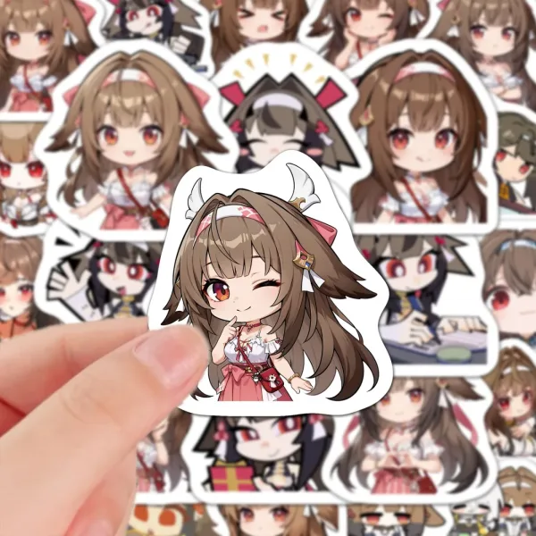 Zenless Zone Zero anime collectible button badge featuring character artwork, premium round pin for backpacks, jackets, hats, bags and accessories, perfect HoYoverse game merchandise for fans.