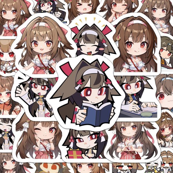 ZZZ Ye Shunguang Premium Chibi Sticker Pack | Hot Zenless Zone Zero Martial Arts Agent Vinyl Decals — image 2