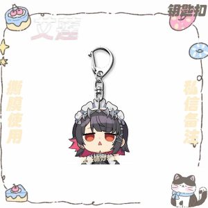 ZZZ Ellen Joe Cute Chibi Acrylic Keychain Collection | Premium Zenless Zone Zero Shark Maid Mascot Charm