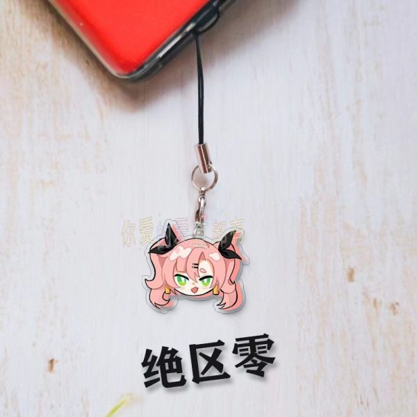 ZZZ Chibi Agent Mini Lanyard Charm Collection | Premium Zenless Zone Zero Acrylic Phone Strap — image 2