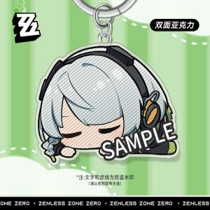 ZZZ Sleeping Papa Acrylic Keychain Collection | Premium Zenless Zone Zero Sleeping Series