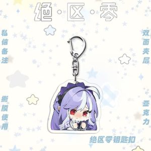 ZZZ Vivian Cute Chibi Acrylic Keychain Collection | Premium Zenless Zone Zero Faction Agent Mascot Charm