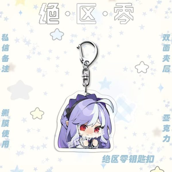 ZZZ Vivian Cute Chibi Acrylic Keychain Collection | Premium Zenless Zone Zero Faction Agent Mascot Charm — image 4