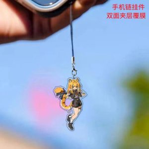 ZZZ Chibi Agent Mini Lanyard Charm Pack | Premium Zenless Zone Zero Acrylic Phone Strap
