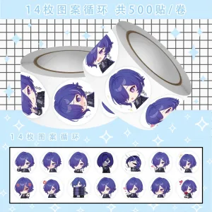 ZZZ Promeia Premium Chibi Roll Stickers | Cute Zenless Zone Zero Custom Character Emoji Decals