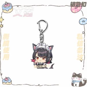 ZZZ Ellen Joe Cute Chibi Acrylic Keychain Collection | Premium Zenless Zone Zero Shark Maid Mascot Charm