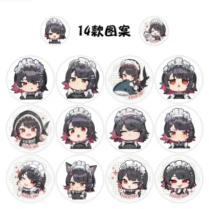 ZZZ Ellen Joe Cute Chibi Roll Stickers | Premium Zenless Zone Zero Shark Maid Anime Decals