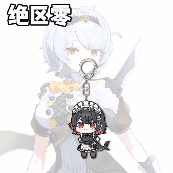 ZZZ Chibi Agent Acrylic Keychain Pack | Kawaii Ellen Joe, Hoshimi Miyabi, & Nicole Demara Backpack Charm — image 2