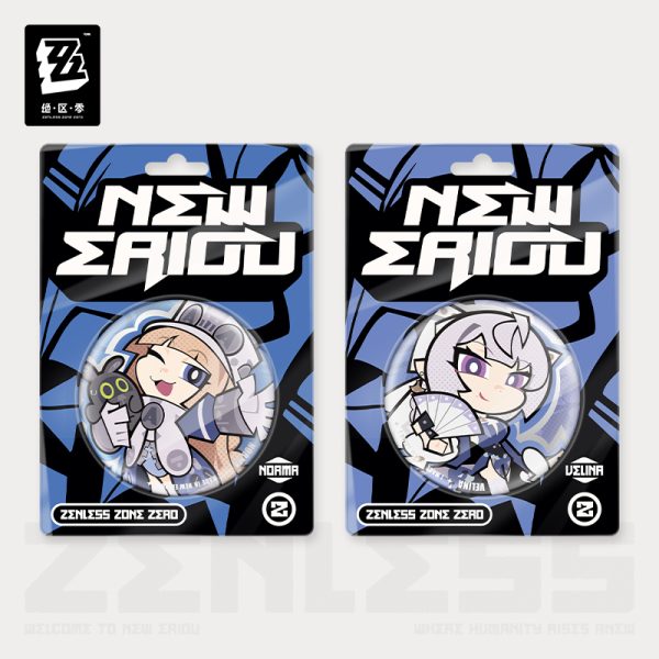Zenless Zone Zero Ridu Series External Strategy Department Chibi Badge | Zenlesszonezero.toys