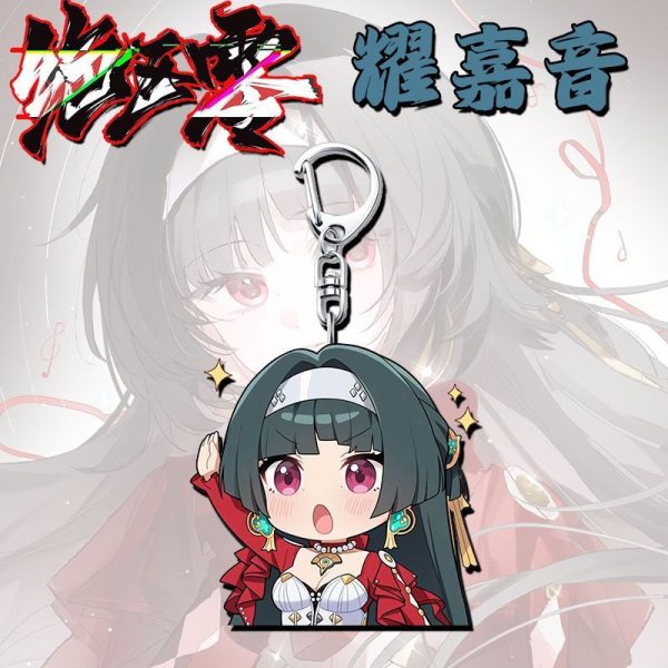 ZZZ Astra Yao Premium Chibi Acrylic Keychain Collection | Hot New Zenless Zone Zero Custom Character Mascot Charm — image 5