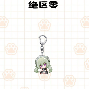ZZZ Chibi Sitting Series Acrylic Keychain Collection | Premium Zenless Zone Zero Faction Agent Mascot Charm