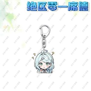 ZZZ Seth Lowell Cute Chibi Acrylic Keychain Collection | Premium Zenless Zone Zero Criminal Investigation Agent Charm