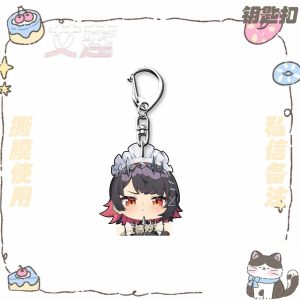 ZZZ Ellen Joe Cute Chibi Acrylic Keychain Collection | Premium Zenless Zone Zero Shark Maid Mascot Charm