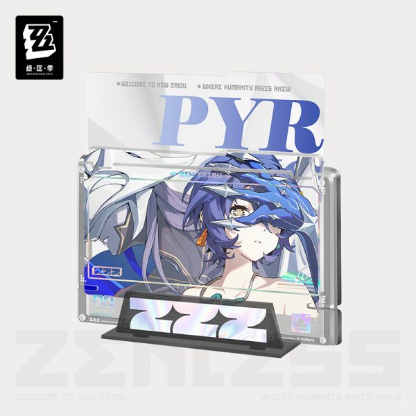 Zenless Zone Zero Mindscape Cinema Framed Acrylic Card Set – Proxy/Phaethon | Zenlesszonezero.toys