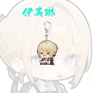 ZZZ Evelynn Cute Chibi Acrylic Keychain Pack | Premium Zenless Zone Zero Emoji Expression Charm