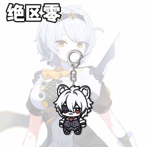 ZZZ Chibi Agent Acrylic Keychain Pack | Kawaii Ellen Joe, Hoshimi Miyabi, & Nicole Demara Backpack Charm