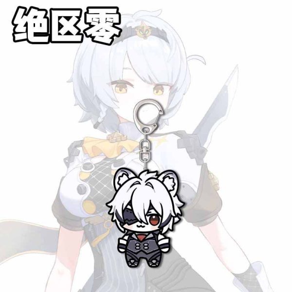 ZZZ Chibi Agent Acrylic Keychain Pack | Kawaii Ellen Joe, Hoshimi Miyabi, & Nicole Demara Backpack Charm — image 4