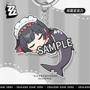 ZZZ Sleeping Papa Acrylic Keychain Collection | Premium Zenless Zone Zero Sleeping Series