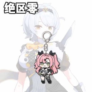 ZZZ Chibi Agent Acrylic Keychain Pack | Kawaii Ellen Joe, Hoshimi Miyabi, & Nicole Demara Backpack Charm