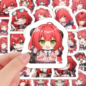 ZZZ Yuzuha Chibi Sticker Pack | Premium Zenless Zone Zero Vinyl Decal Set