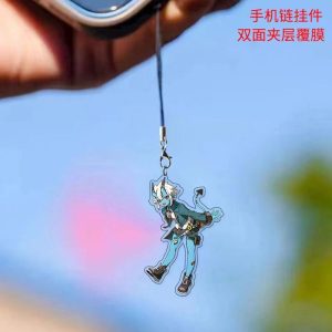 ZZZ Chibi Agent Mini Lanyard Charm Pack | Premium Zenless Zone Zero Acrylic Phone Strap
