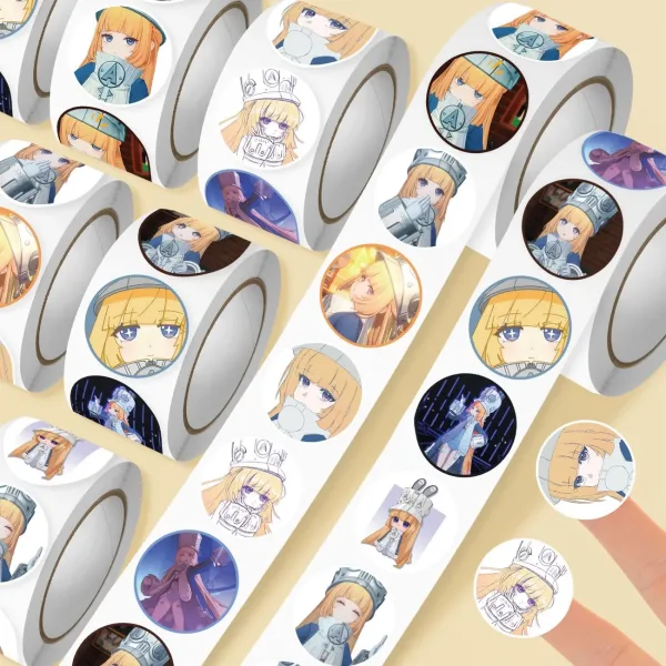 Zenless Zone Zero anime sticker set featuring colorful character artwork, high-quality waterproof decorative decals for laptops, phones, tablets, notebooks, water bottles, luggage and HoYoverse game fans.