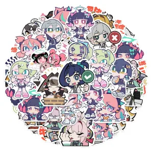 ZZZ Virtual Idol & Faction Chibi Sticker Pack | Premium Zenless Zone Zero Vinyl Decal Collection