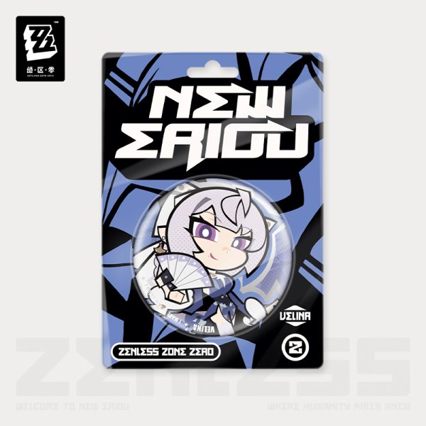 Zenless Zone Zero Ridu Series External Strategy Department Chibi Badge | Zenlesszonezero.toys