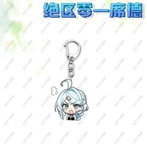 ZZZ Seth Lowell Cute Chibi Acrylic Keychain Collection | Premium Zenless Zone Zero Criminal Investigation Agent Charm