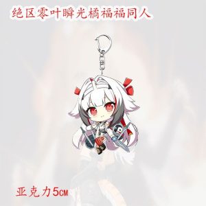ZZZ Martial Arts Faction Chibi Acrylic Keychain | Premium Zenless Zone Zero Doujin Mascot Charm