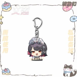 ZZZ Ellen Joe Cute Chibi Acrylic Keychain Collection | Premium Zenless Zone Zero Shark Maid Mascot Charm