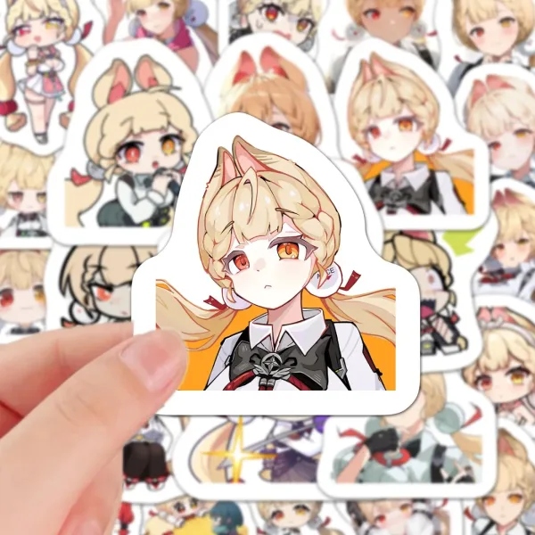 ZZZ Alice Cute Chibi Sticker Collection | Premium Zenless Zone Zero Vinyl Decals — image 3