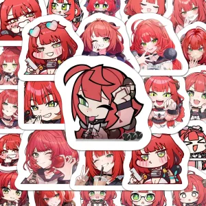 ZZZ Yuzuha Chibi Sticker Pack | Premium Zenless Zone Zero Vinyl Decal Set