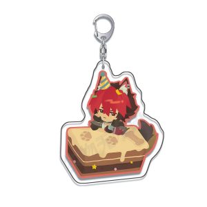 ZZZ Chibi Agent Birthday Celebration Keychain Pack | Premium Zenless Zone Zero Dessert Series Charm