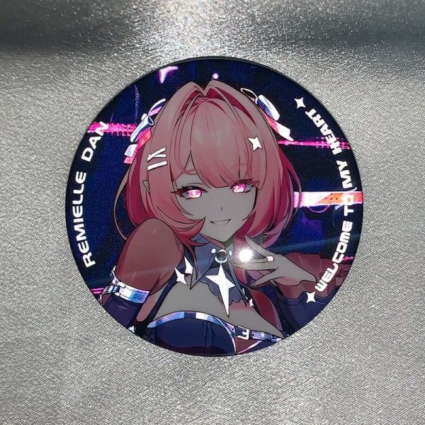 Zenless Zone Zero Remielle and Sigrid Badge | zenlesszonezero.toys | ZZZ Remielle, Sigrid, Lucy | Zenless Zone Zero Badge |