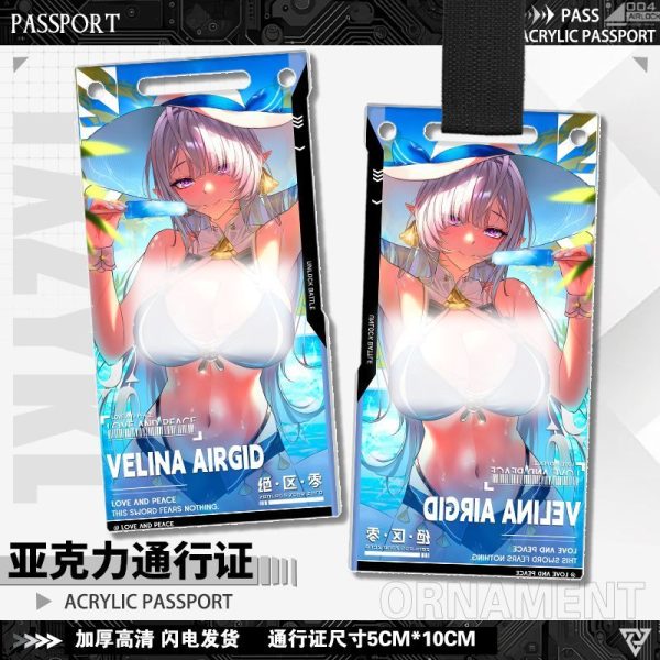 Zenless Zone Zero Velina and Remielle Collectible Card | zenlesszonezero.toys | ZZZ Velina, Remielle | Zenless Zone Zero Collectible Card |