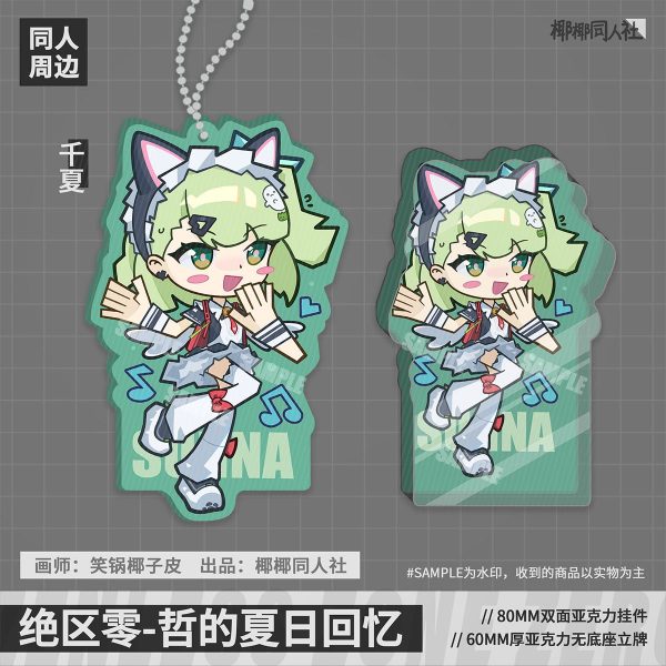 Zenless Zone Zero Sunna Standee and Keychain Collection | zenlesszonezero.toys | ZZZ Sunna | Zenless Zone Zero Standee and Keychain Collection |