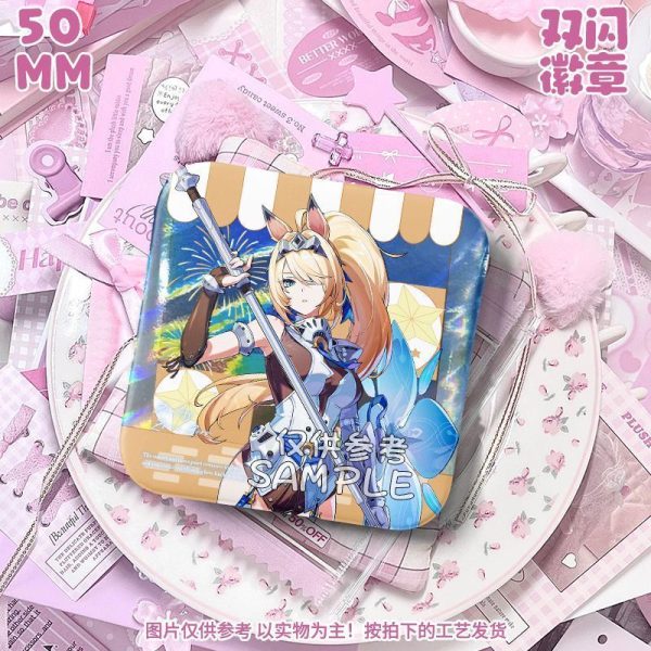 Zenless Zone Zero Remielle and Sigrid Badge | zenlesszonezero.toys | ZZZ Remielle, Sigrid | Zenless Zone Zero Badge |