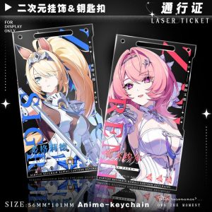 Zenless Zone Zero Sigrid and Remielle Standee and Keychain Collection | zenlesszonezero.toys | ZZZ Sigrid, Remielle | Zenless Zone Zero Standee and Keychain Collection |