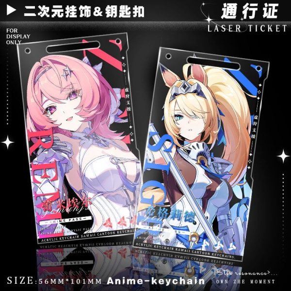 Zenless Zone Zero Sigrid and Remielle Standee and Keychain Collection | zenlesszonezero.toys | ZZZ Sigrid, Remielle | Zenless Zone Zero Standee and Keychain Collection |