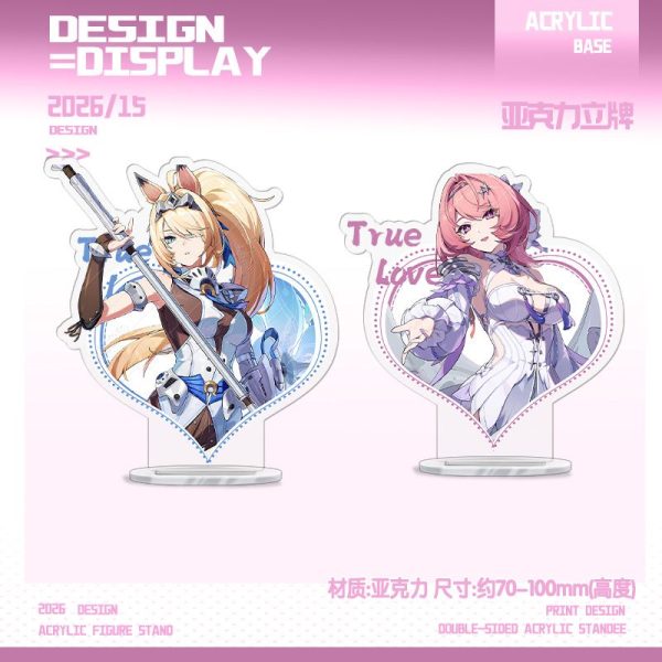 Zenless Zone Zero Sigrid and Remielle Acrylic Standee | zenlesszonezero.toys | ZZZ Sigrid, Remielle | Zenless Zone Zero Acrylic Standee |