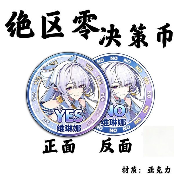 Zenless Zone Zero Velina Decision Coin | zenlesszonezero.toys | ZZZ Velina | Zenless Zone Zero Decision Coin |