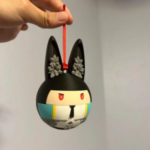 ZZZ Miyaball 3D Printed Ornament | Zenless Zone Zero Hoshimi Miyabi Fanmade Round Figure