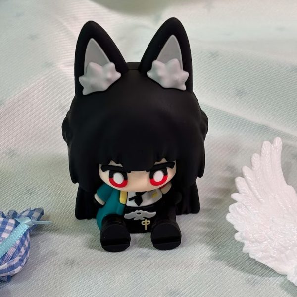 Zenless Zone Zero Miyabi Sitting Figure Q Version Clay Doll ZZZ — image 3