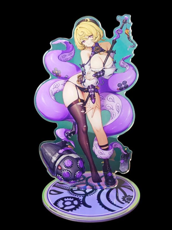 ZZZ Yidhari Holographic Acrylic Standee | Premium Zenless Zone Zero Custom Character Tabletop Display — image 2