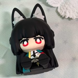 Zenless Zone Zero EMiyabi Sitting Figure Q Version Clay Doll ZZZ