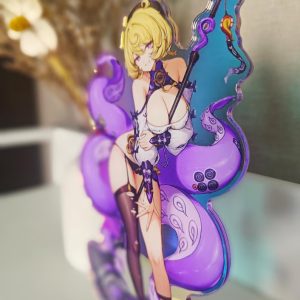 ZZZ Yidhari Holographic Acrylic Standee | Premium Zenless Zone Zero Custom Character Tabletop Display